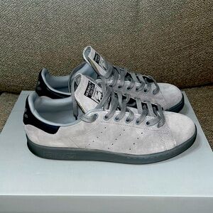 Grey adidas Stan Smiths